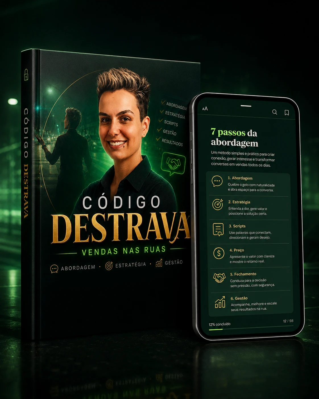 Capa do Código Destrava mostrando o material digital organizado por temas
